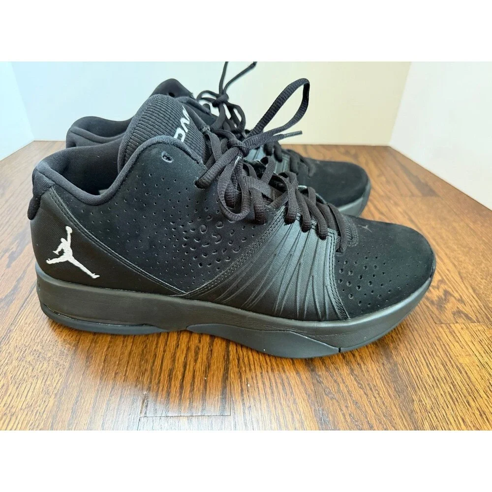Jordan 5 AM Black Metallic Silver Size 13 Men's Basketball Shoes 807546-010